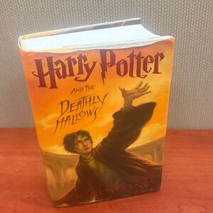 Harry Potter and the Deathly Hallows Hardcover Book J.K. Rowling Fantasy & Magic